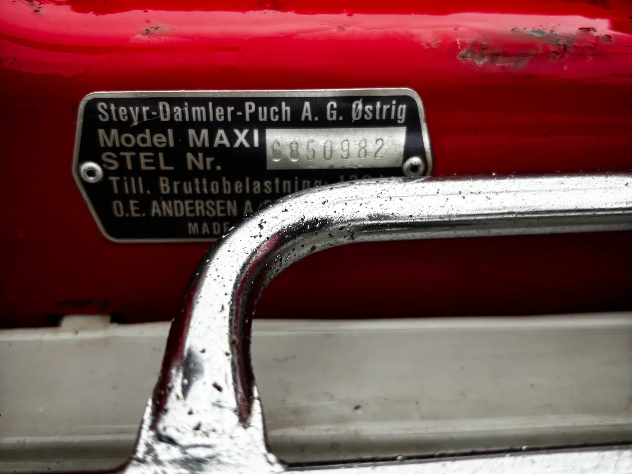 Billede 3 - Puch P med nr macht helt org.