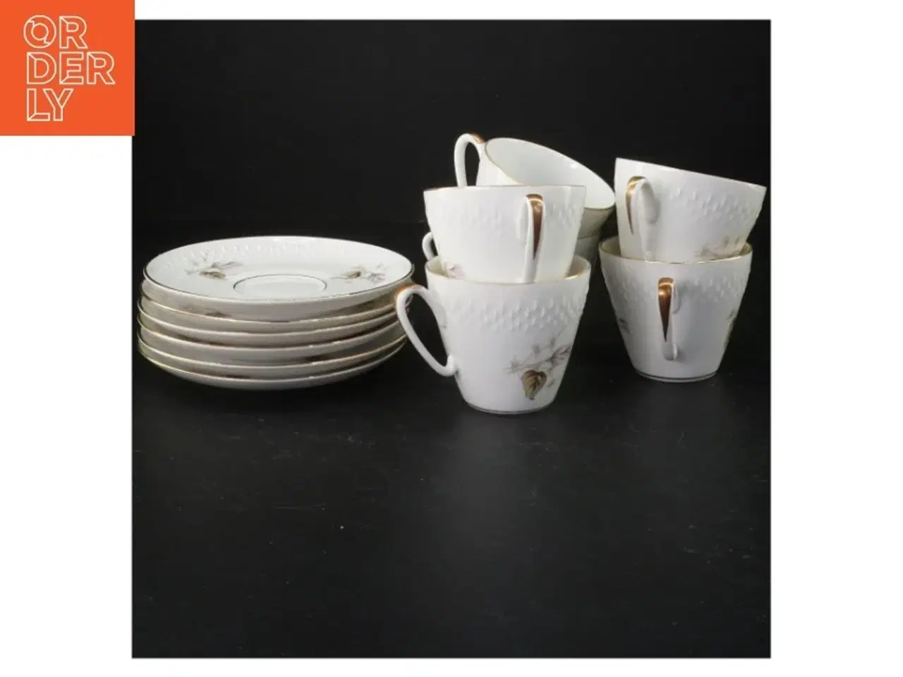 Billede 1 - Porcelæn tekopper og underkopper fra Edelstein