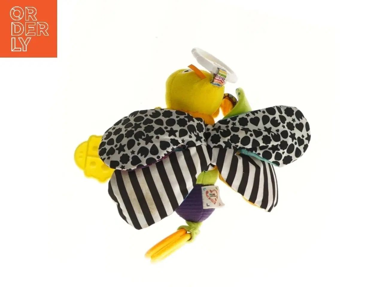 Billede 2 - Farverigt baby legetøj i form af sommerfugl fra Lamaze (str. 30 cm)