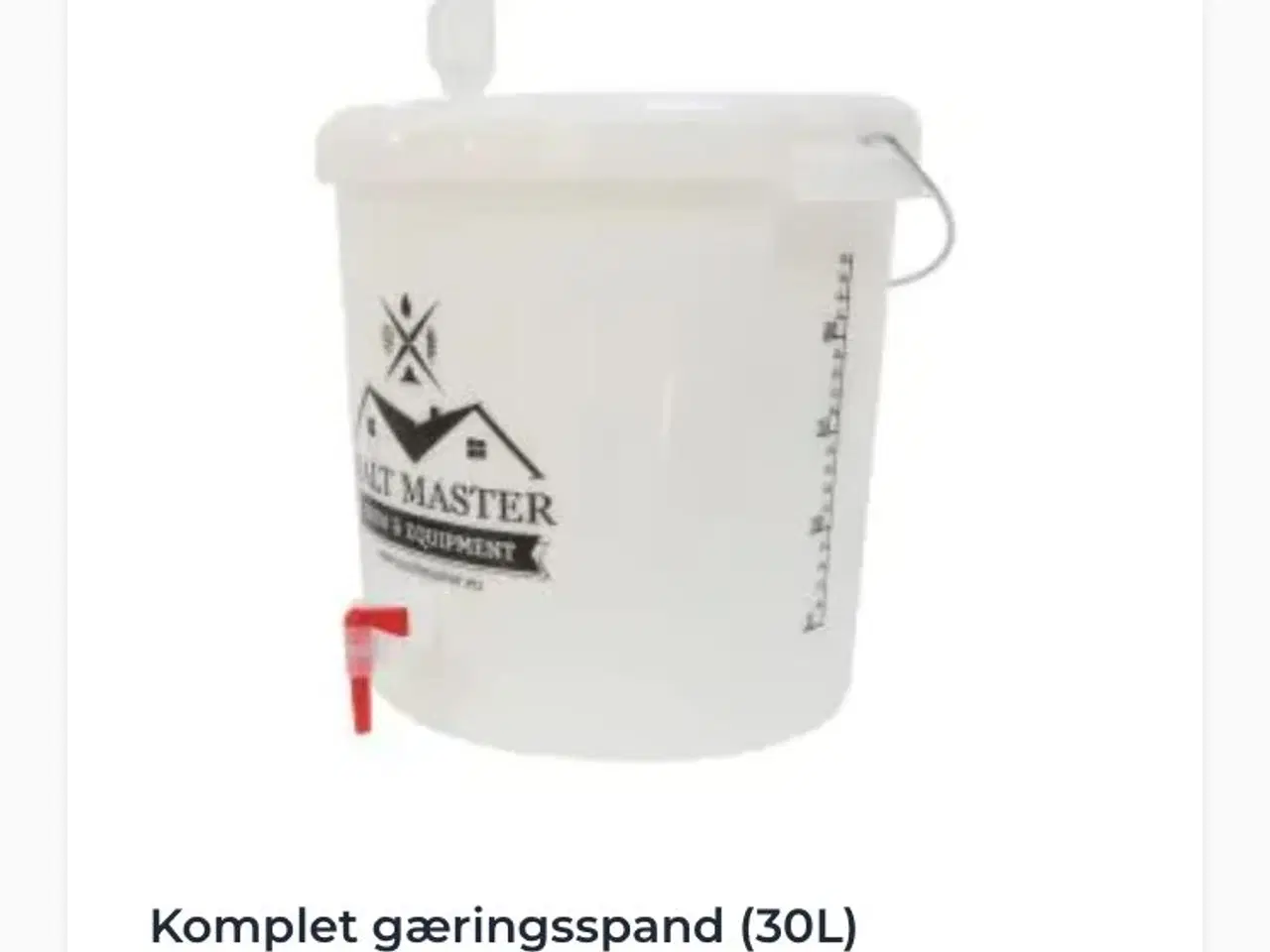 Billede 1 - Komplet gæringsspand 30L