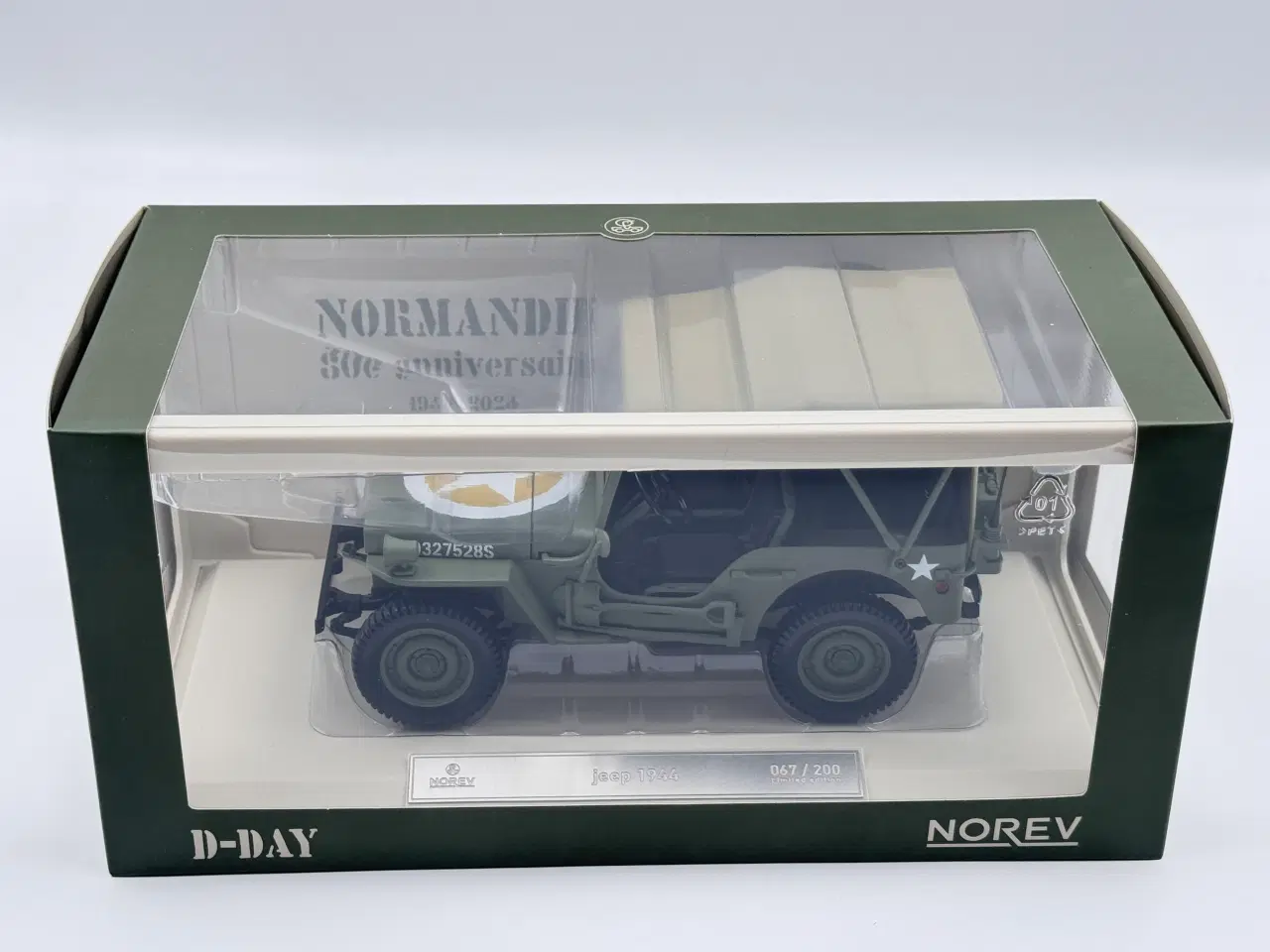 Billede 9 - 1944 Jeep US Army 1st Division infantry D-Day 1:18