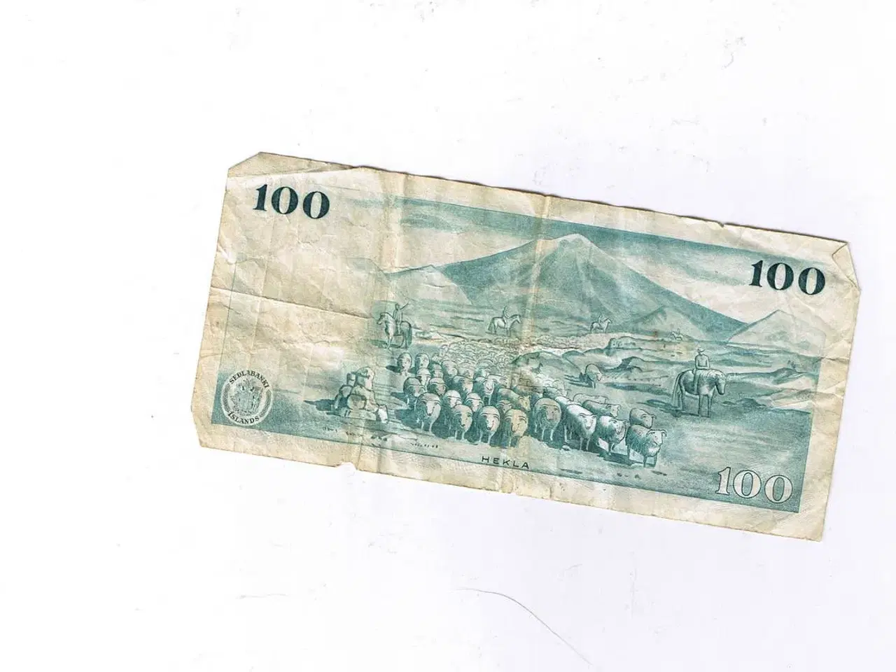 Billede 2 - islandsk 100 seddel