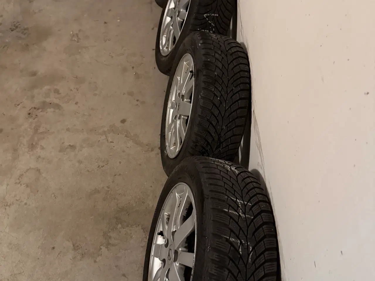 Billede 5 - 16 Originale Renault alufælge med Conti vinterdæk