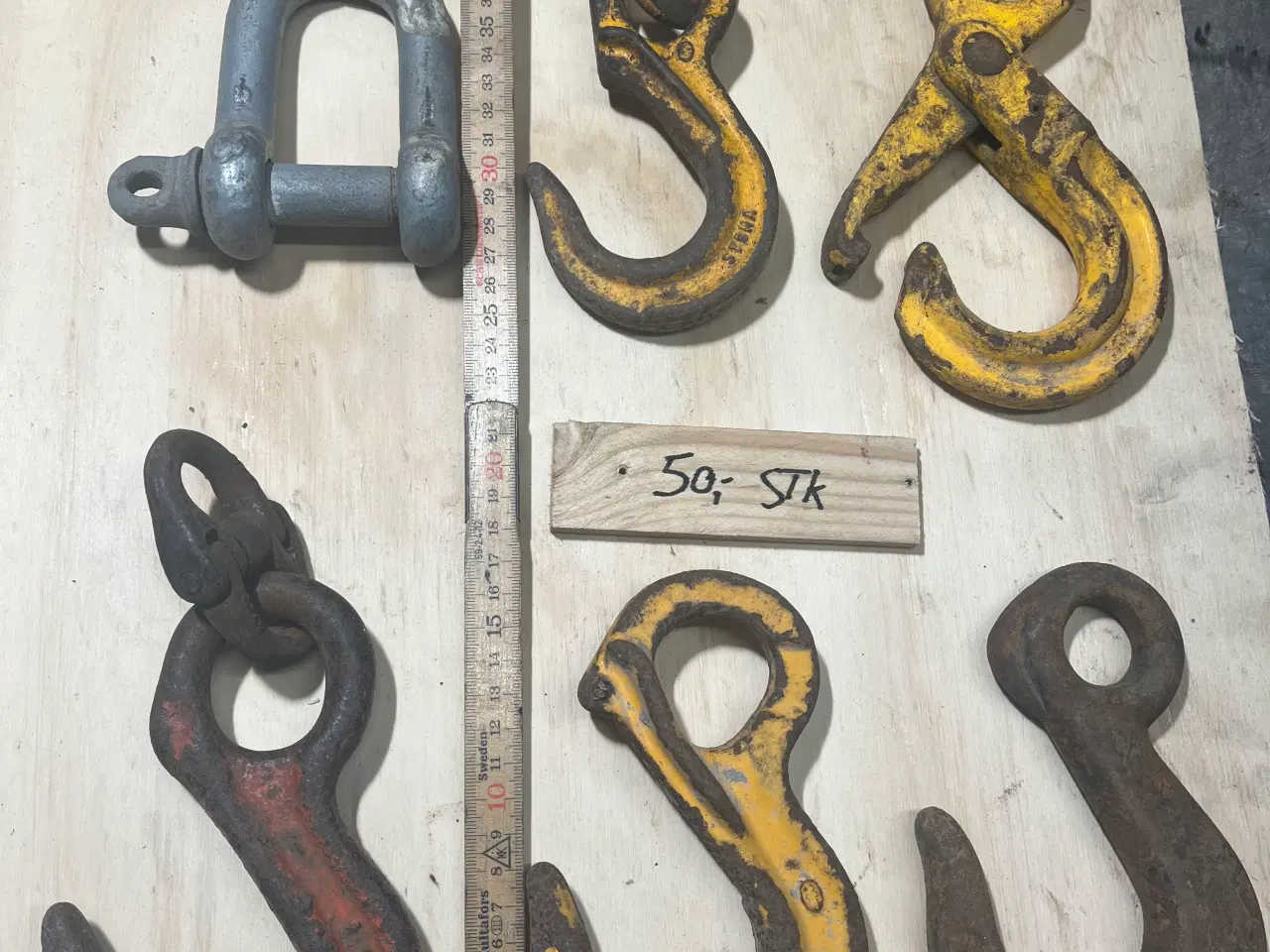 Billede 3 - Diverse kroge + samleled