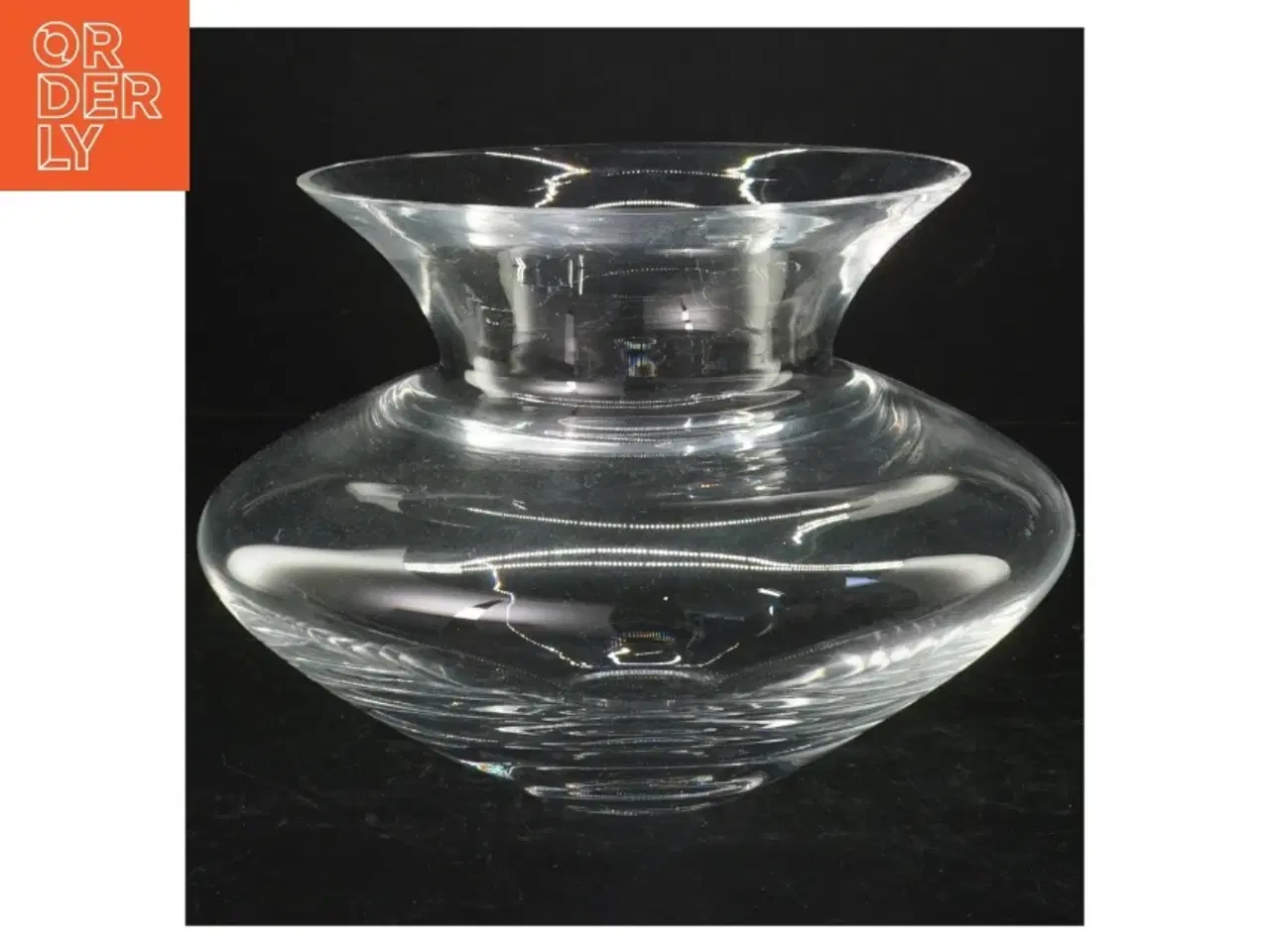 Billede 1 - Glasvase (str. 22 cm)
