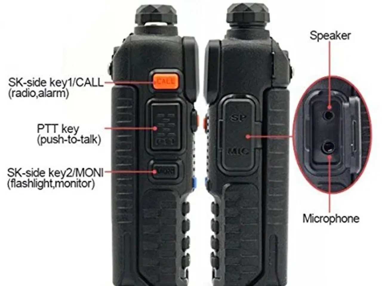 Billede 2 - Walkie Talkie - BaoFeng UV-5R 8W