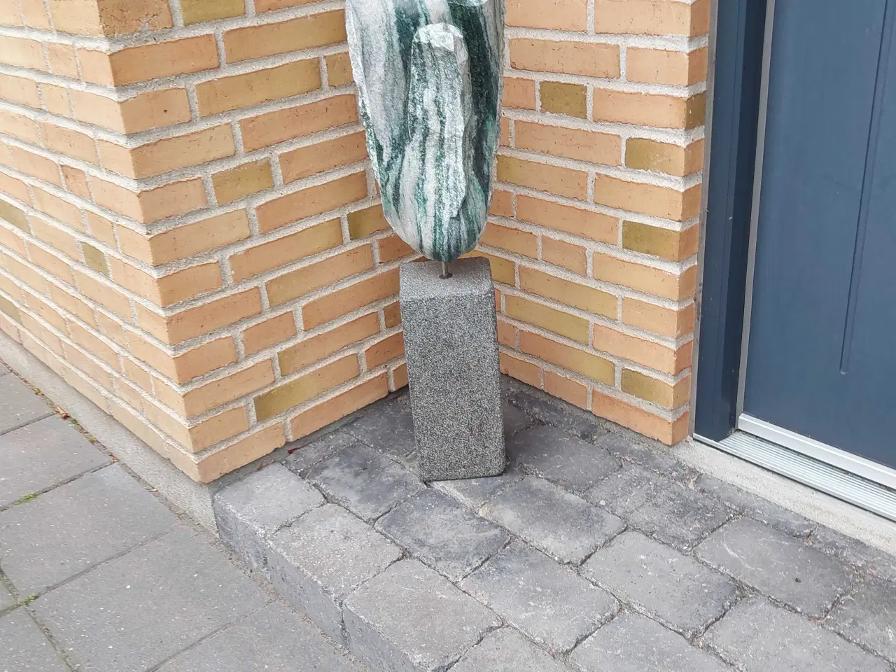 Billede 1 - Sten kunst(grøn sten)