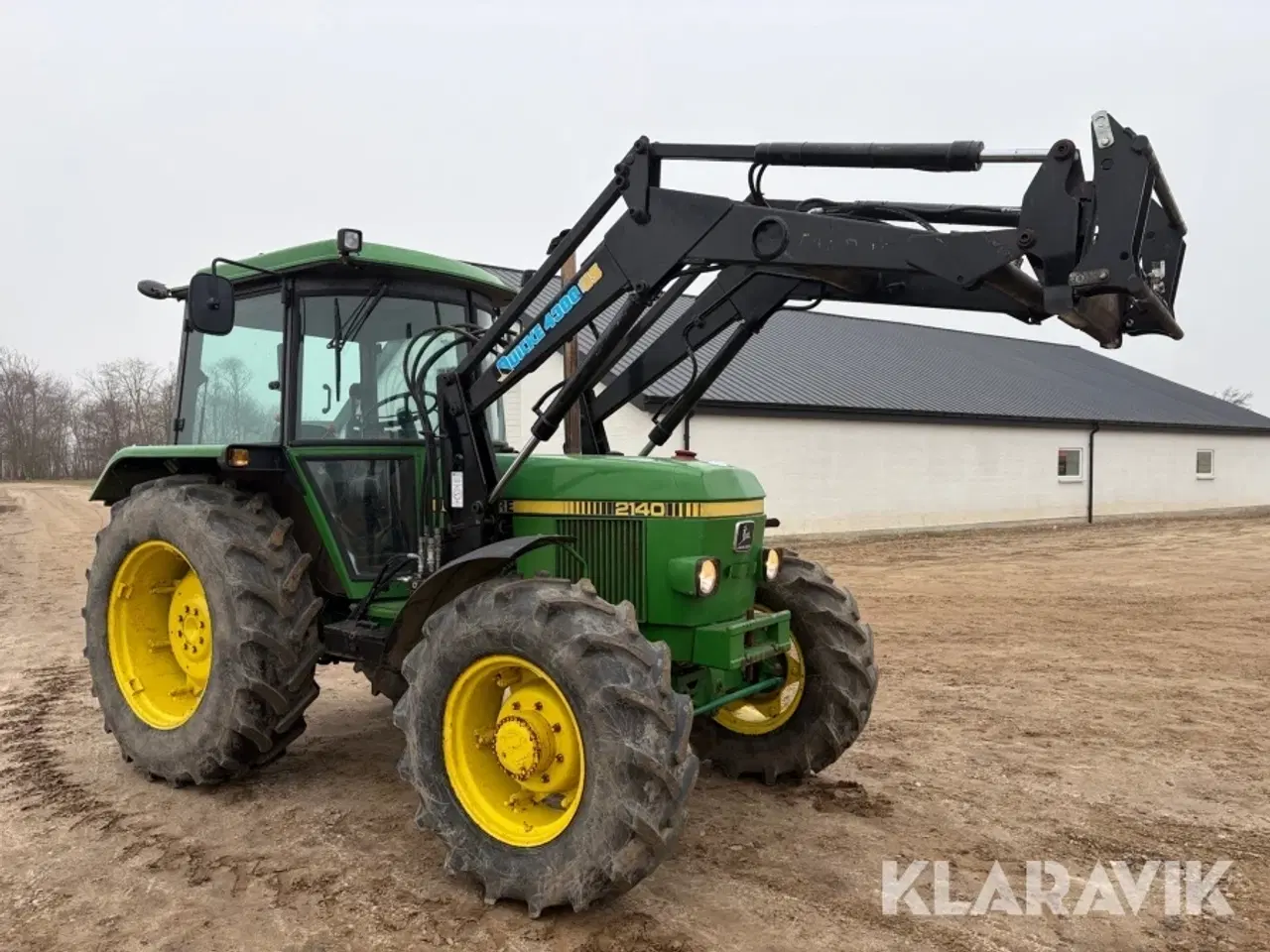 Billede 6 - Traktor John Deere 2140 med frontlæsser SG2 kabine