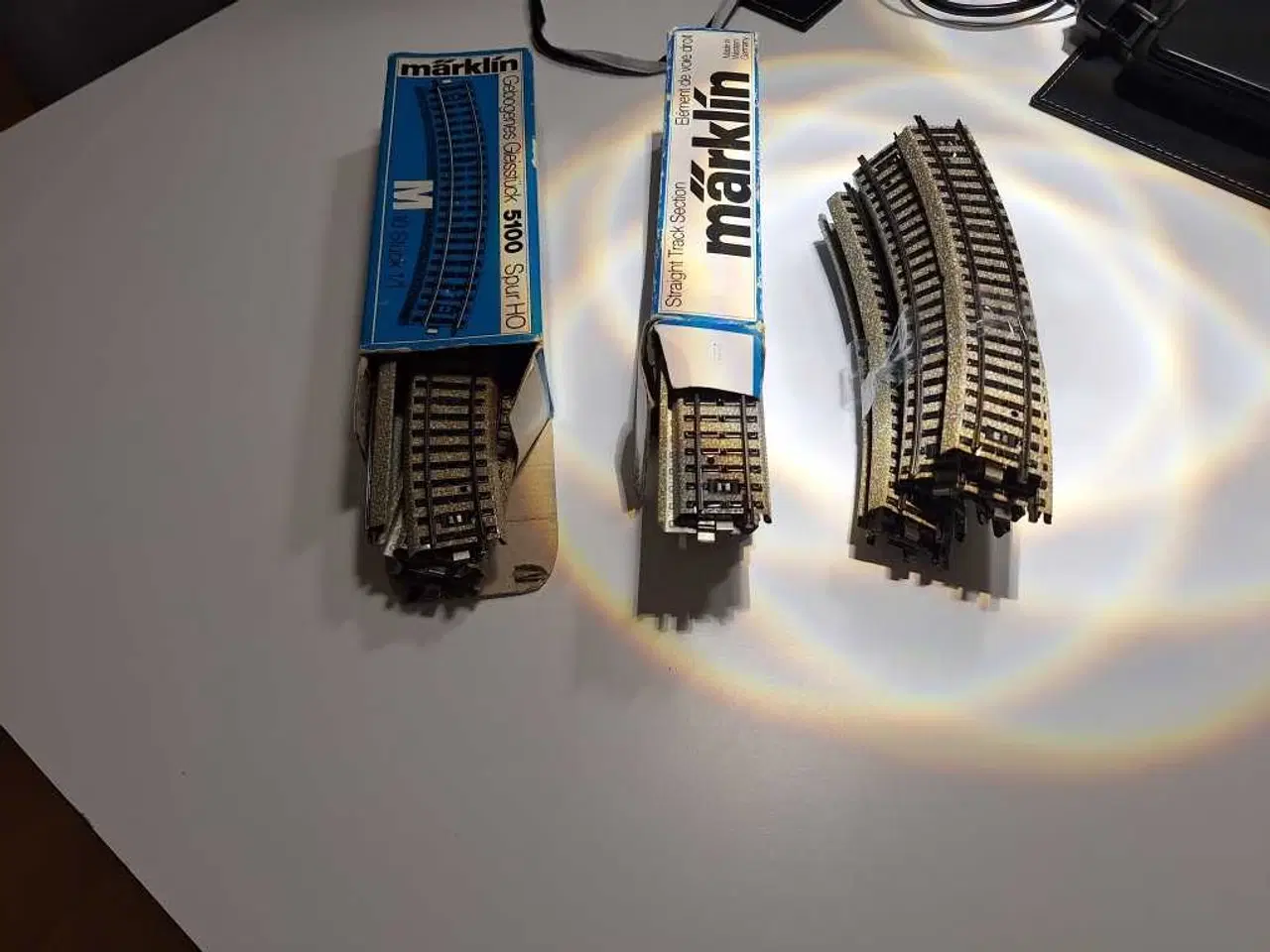 Billede 2 - Mærklin tog skinner 