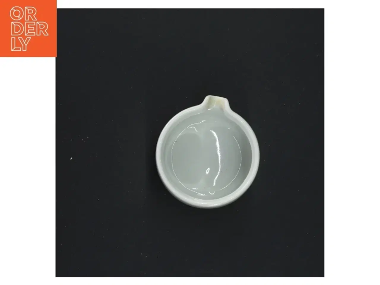 Billede 3 - Hvidpot flødekande fra Royal Copenhagen (str. 6x7 cm)