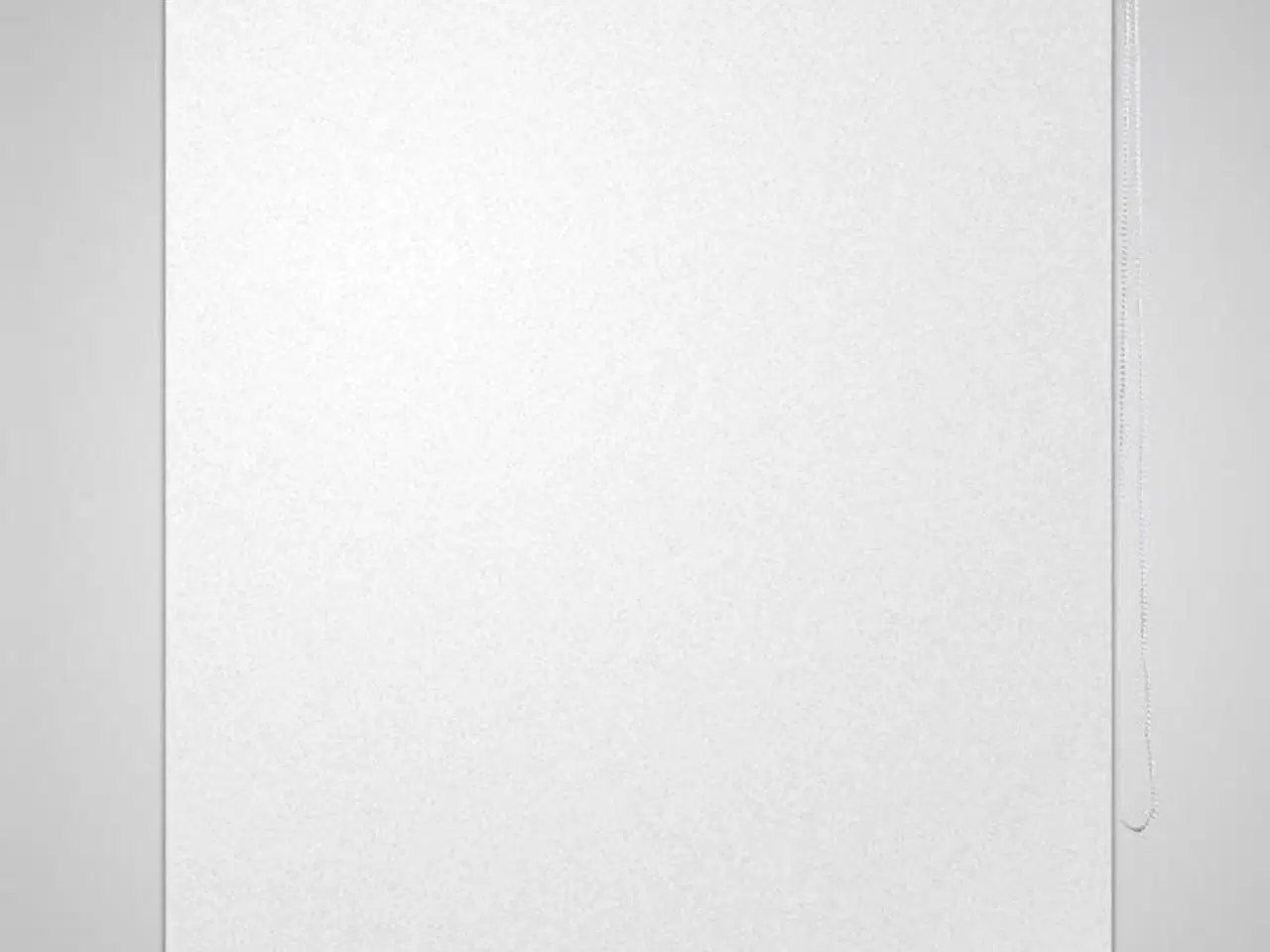 Billede 1 - Mørklægningsrullegardin 100 x 230 cm hvid