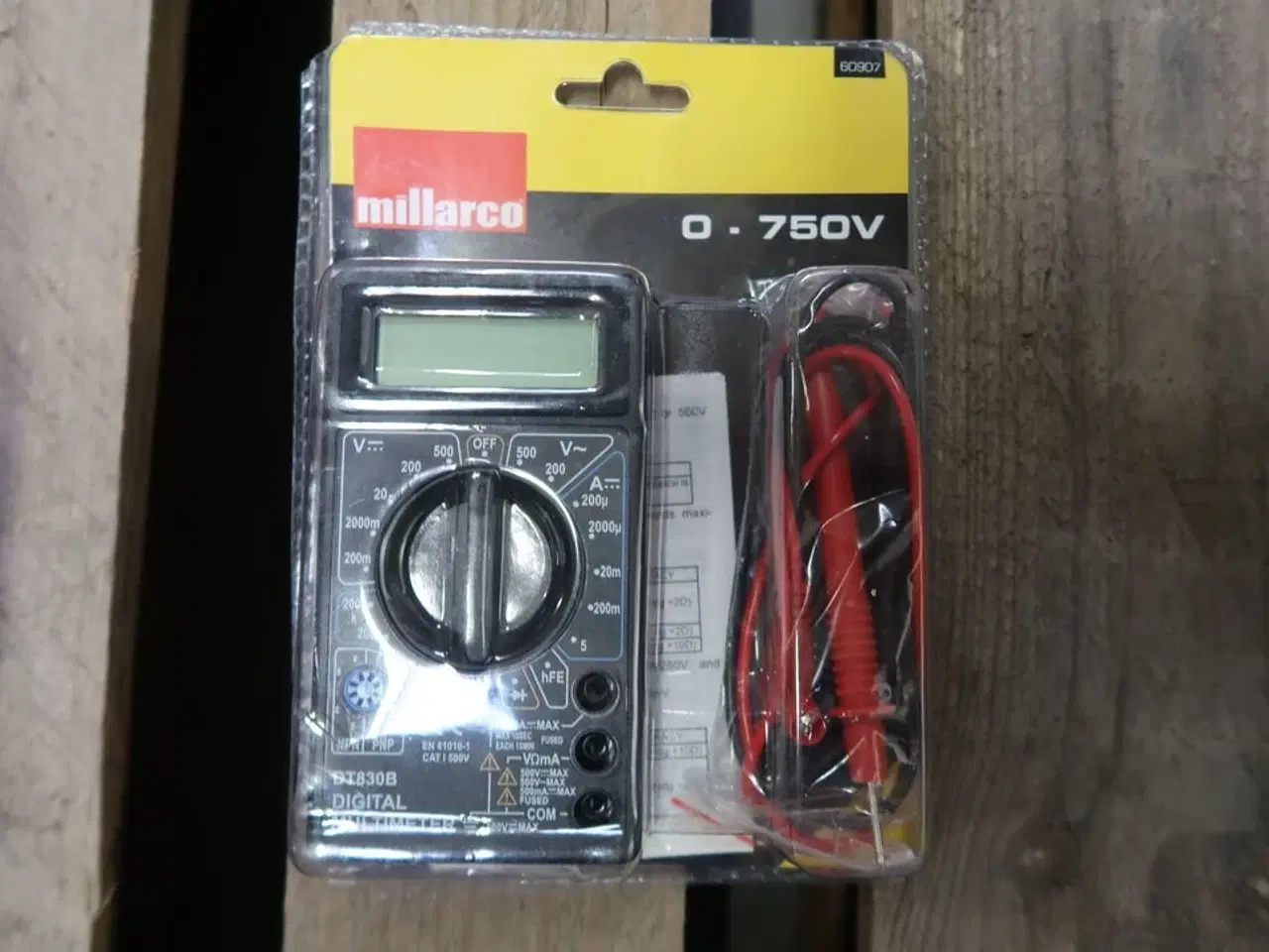 Billede 2 - 2 pk. Millarco Multimeter 0-500 Volt