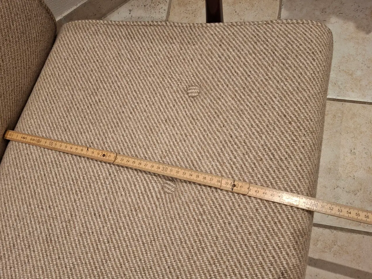 Billede 4 - 2 stk. Farstrup Vintage med 100% uldstof