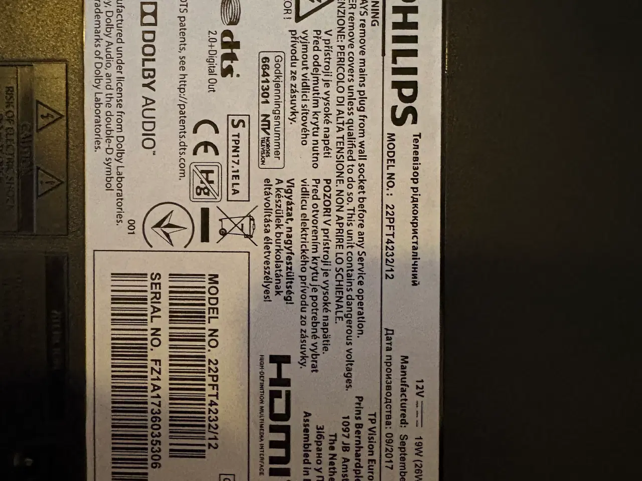 Billede 4 - 22 og 24" Philips LED TV