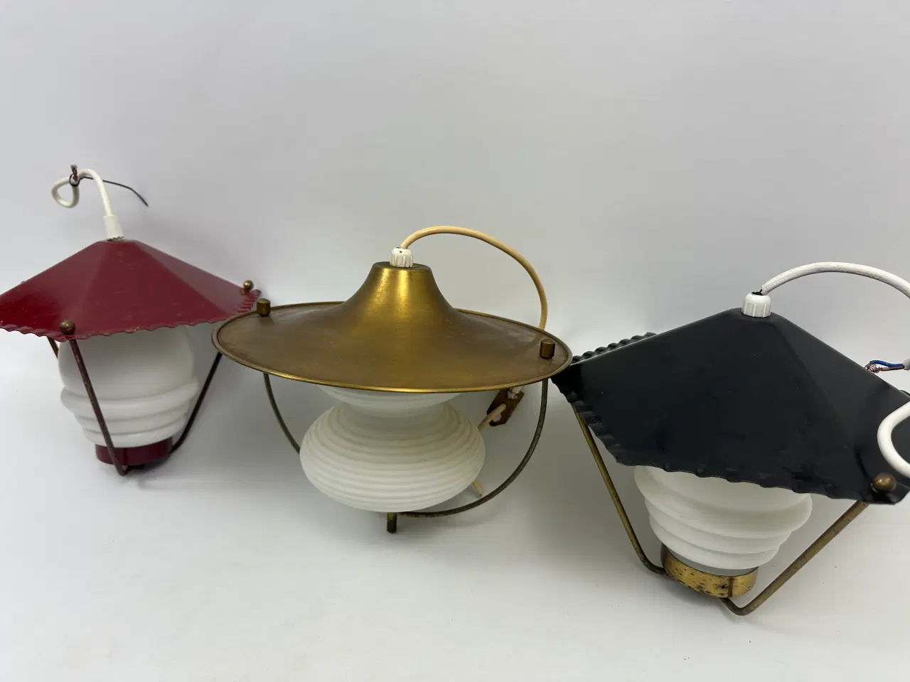 Billede 11 - Vintage opalglas pendler 