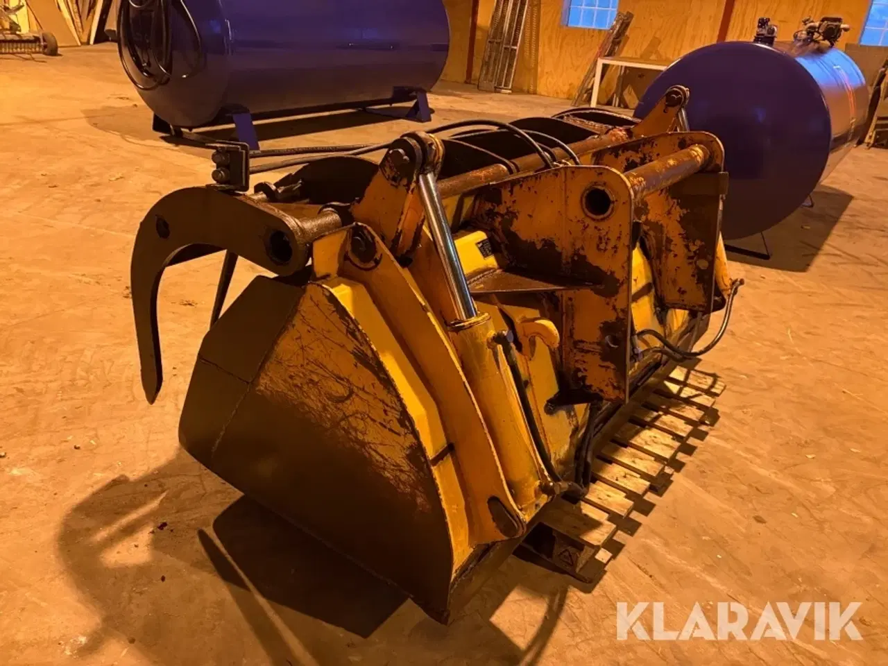 Billede 3 - Skovl med overfald Hauer Silagegreifschaufel