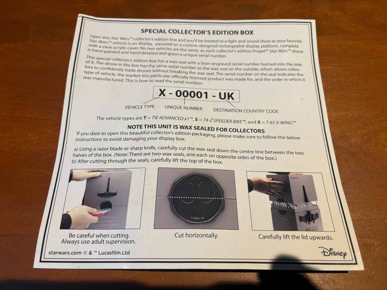 Billede 2 - Propel Star Wars droner (samlerobjekter)