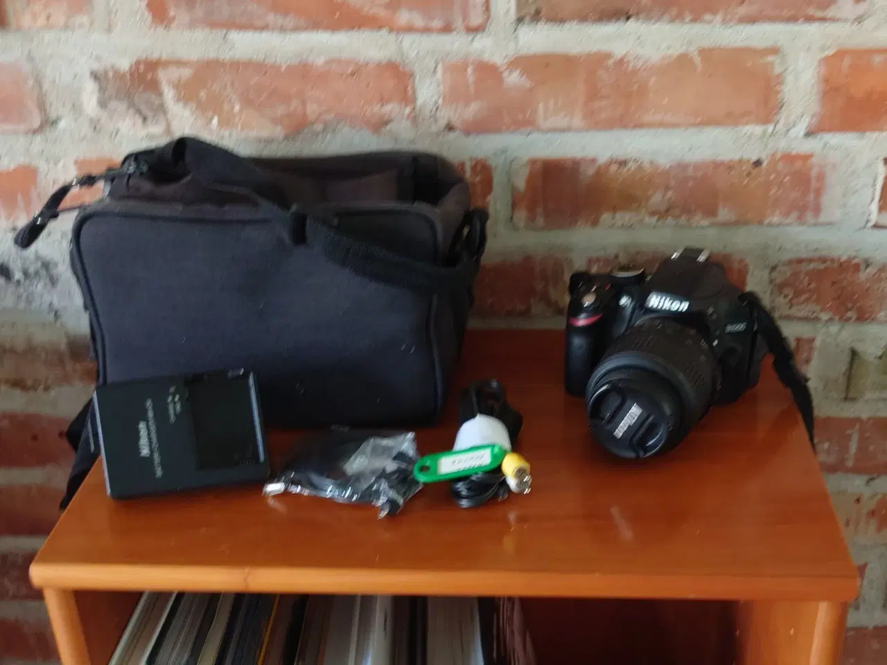 Billede 1 - Nikon D3200 24mp, 64 gb ram, 18-55mm objektiv