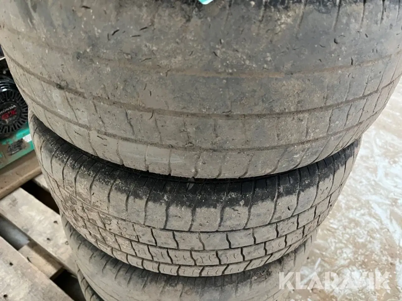 Billede 6 - Dæk fra maskintrailer 185/60R12 - 4 styk