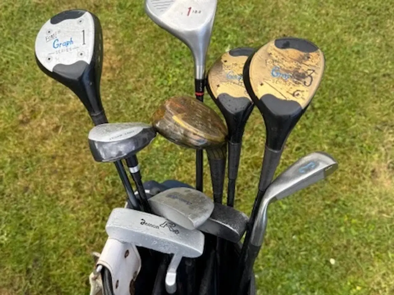 Billede 2 - Golfsæt m tilbehør