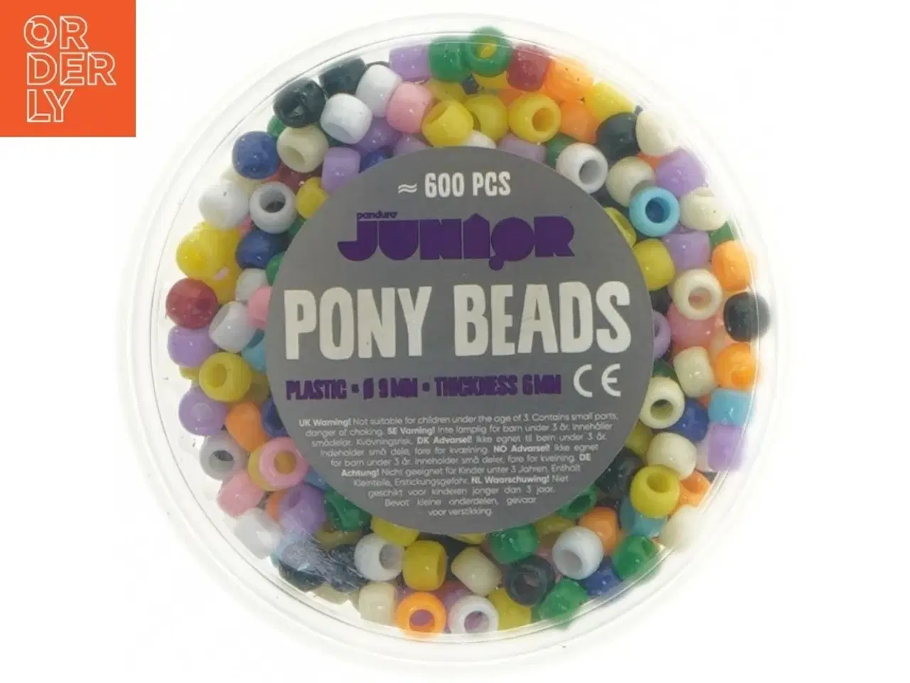 Billede 1 - Ponyperler sæt fra Panduro (str. 600 perler)