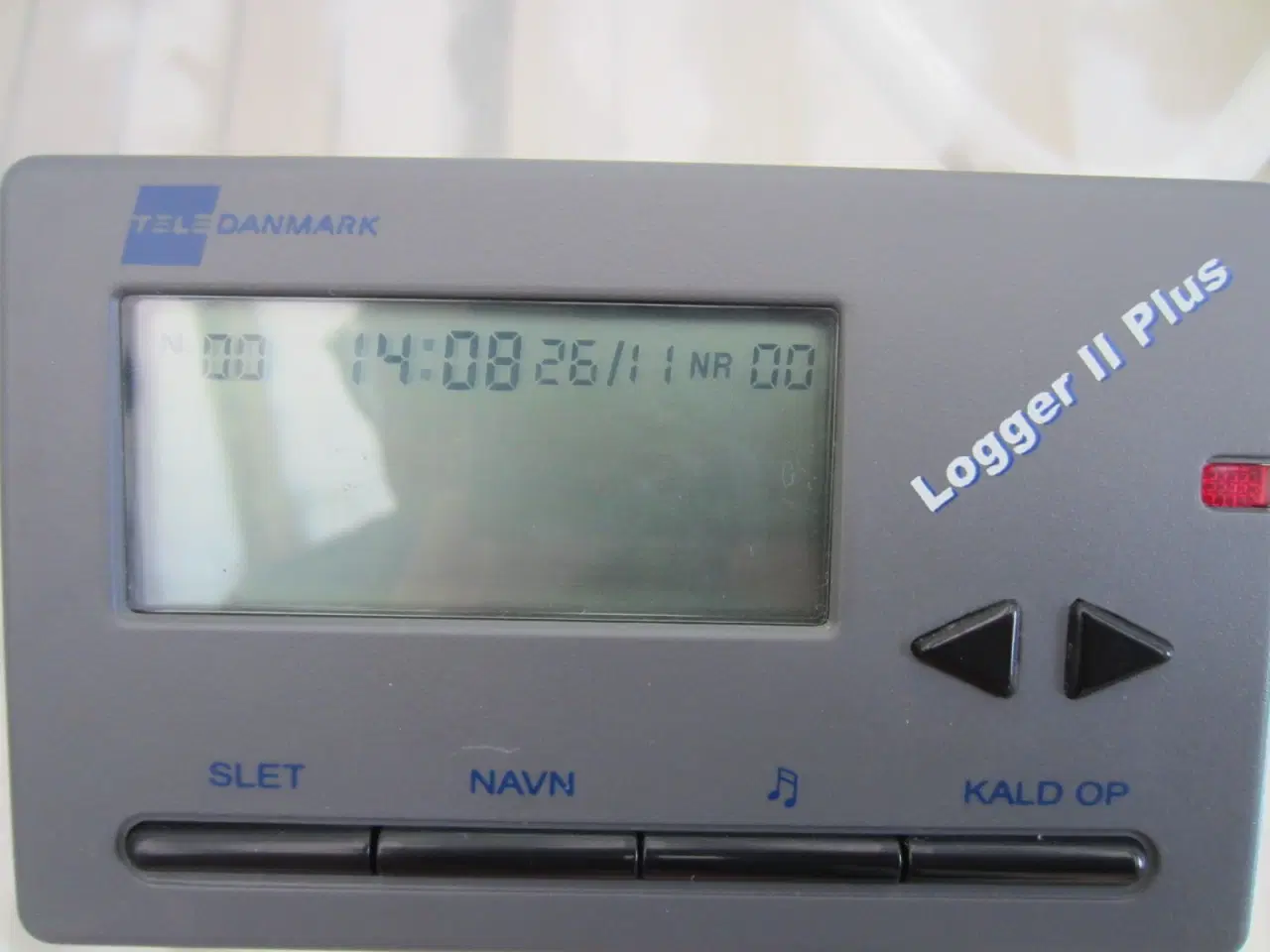 Billede 1 - TeleDanmark Logger II Plus nummerviser