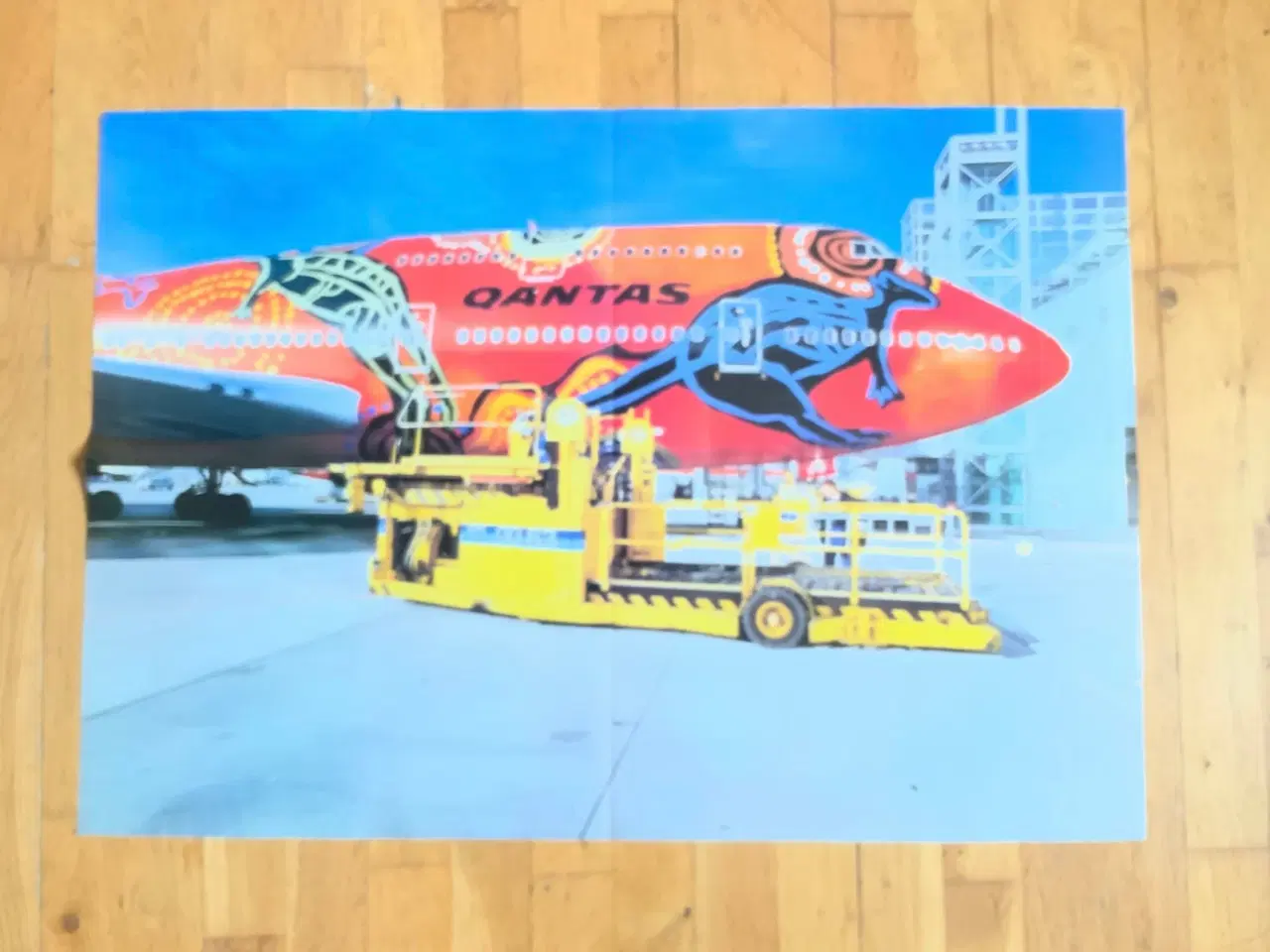 Billede 1 - Plakat Qantas Frankfurt Airport 