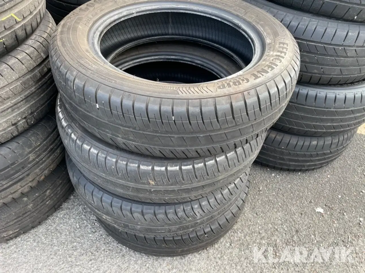 Billede 2 - Løse dæk Goodyear/Continental/kumho/Bridgestone 12 sæt.