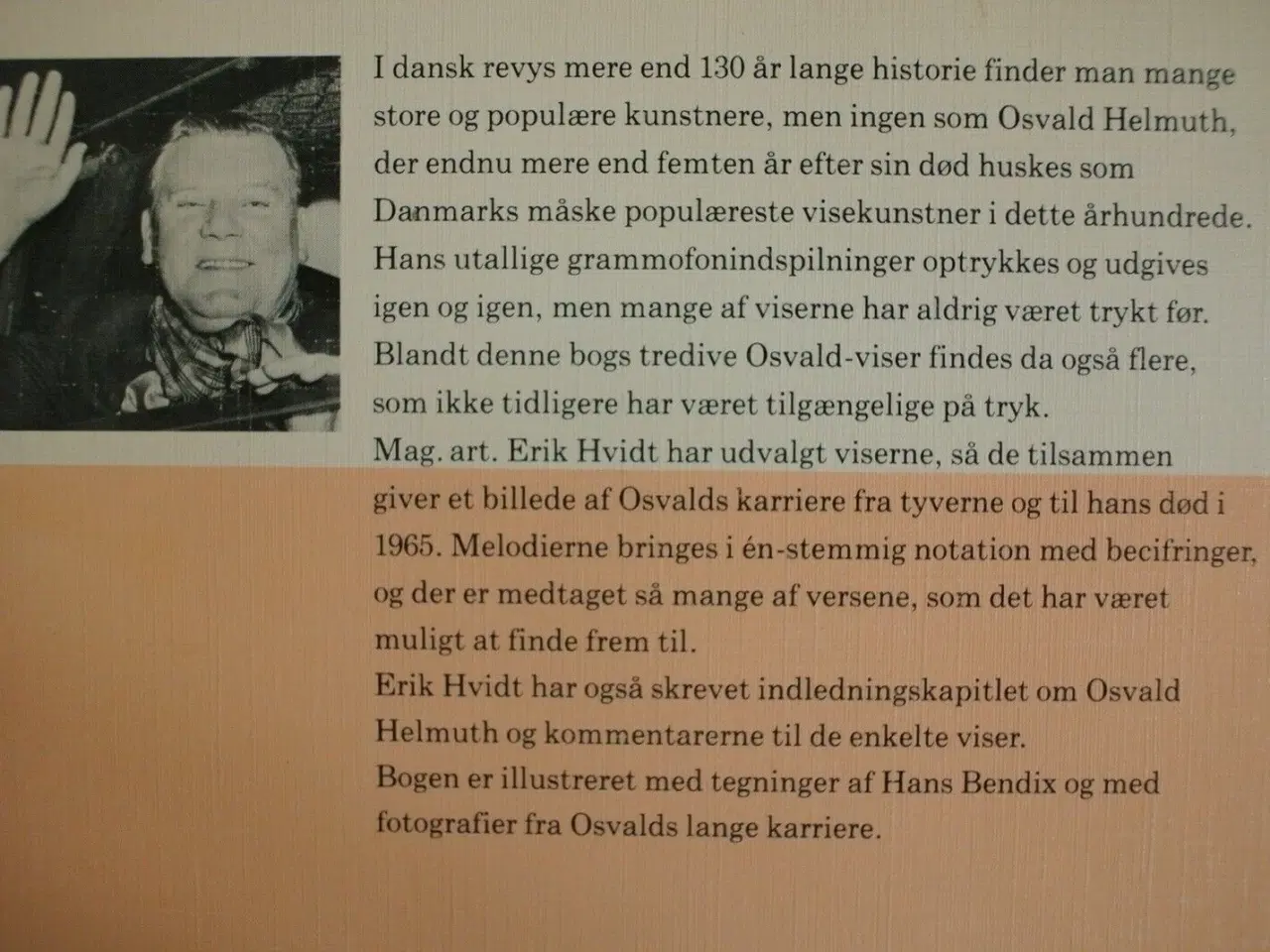 Billede 3 - osvald helmuth-viser, red. af erik hvidt, emne: mu