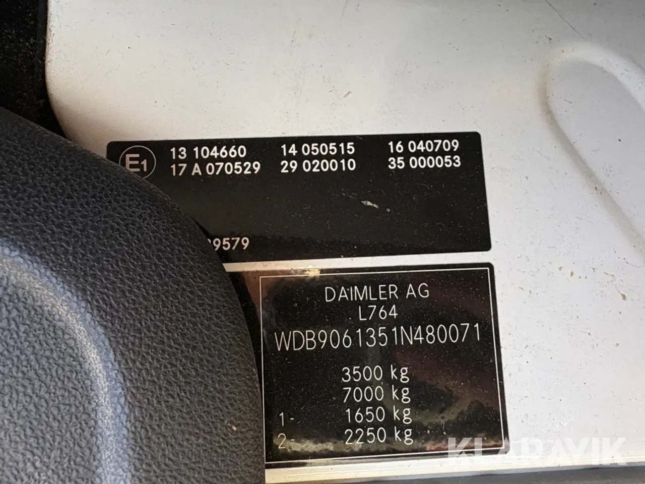 Billede 10 - Varebil Mercedes-Benz Sprinter 316 cdi