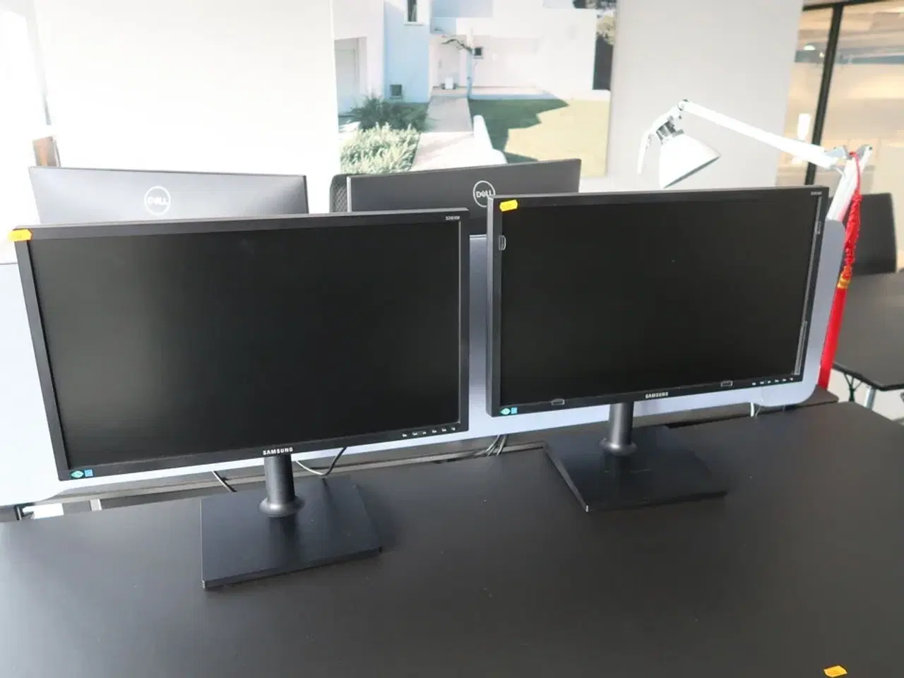 Billede 1 - 2 stk. computerskærme SAMSUNG S24E450B