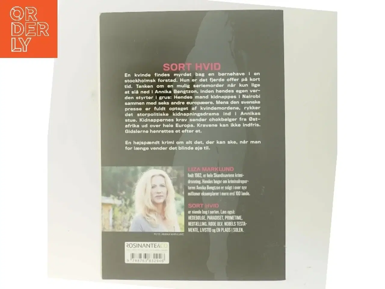 Billede 2 - Sort hvid : krimi af Liza Marklund (Bog)