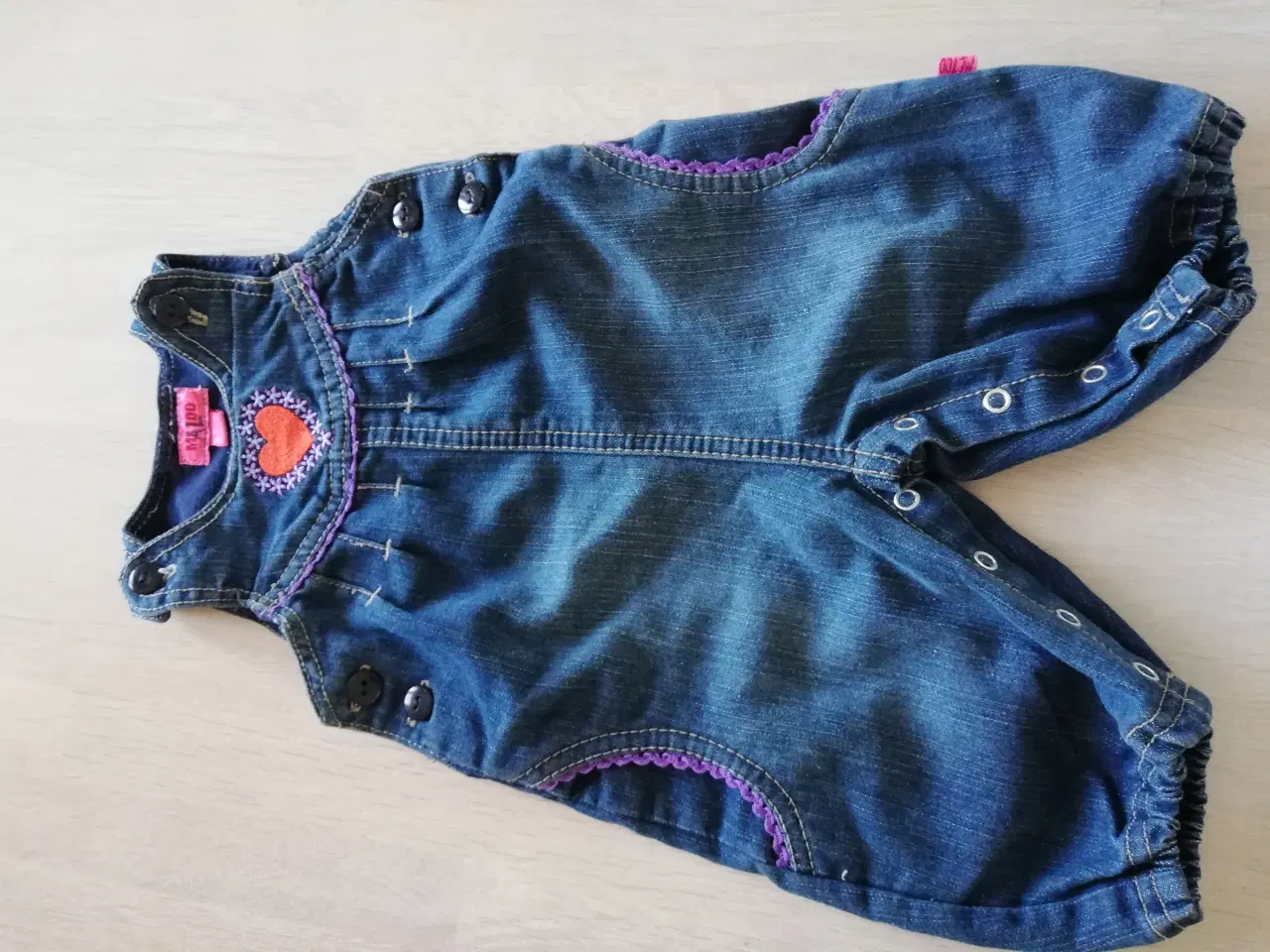 Billede 1 - Baby cowboy overalls str.56