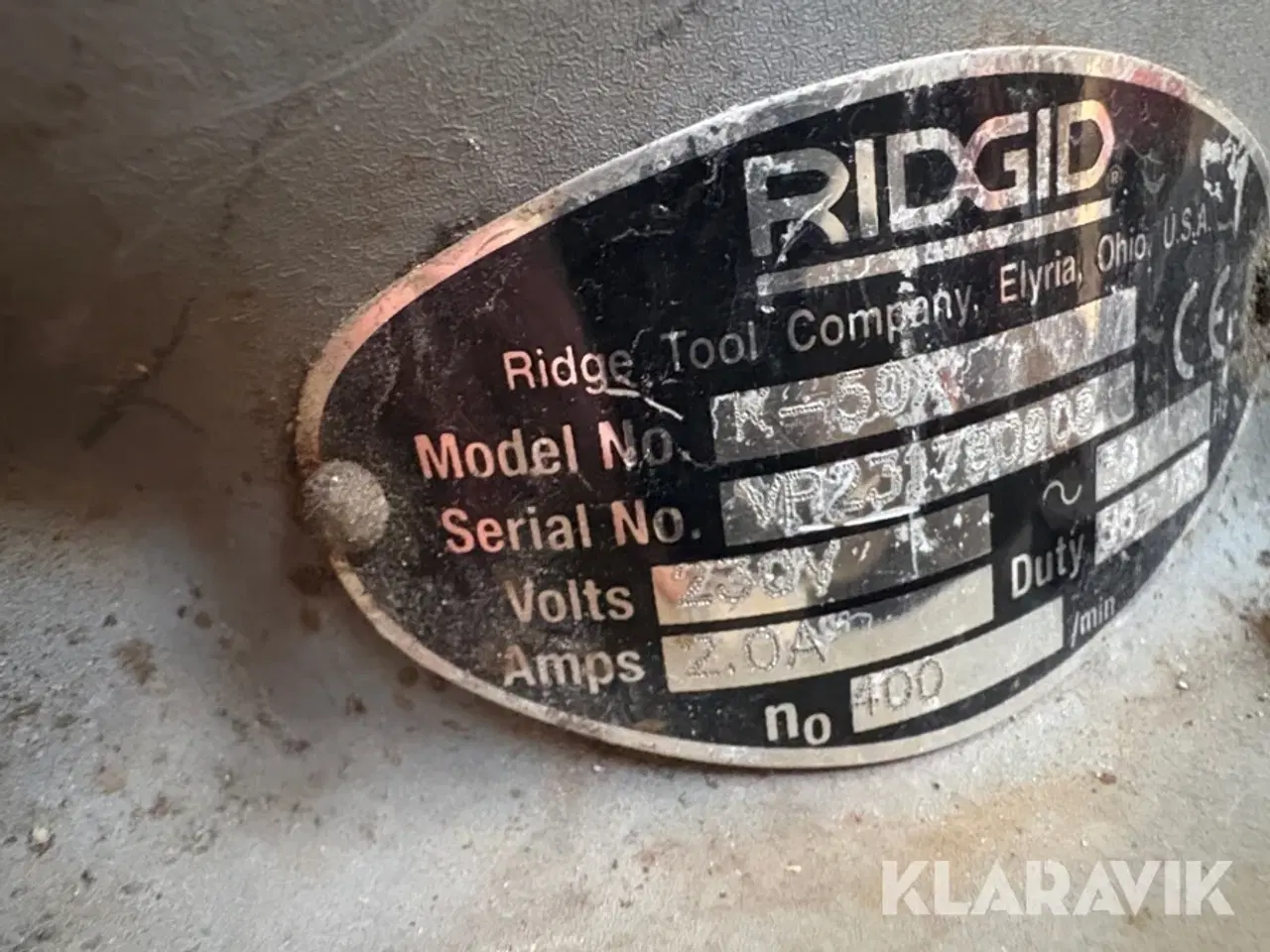 Billede 6 - Kloak rensere Rigid,Elmo K-50 2styk