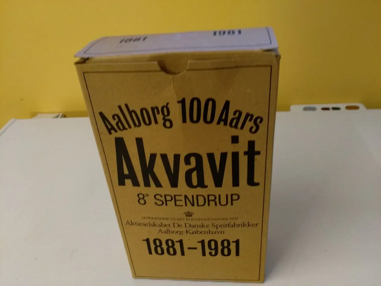 Billede 2 - 100års Aalborg jubilæum Akvavit 1881-1981