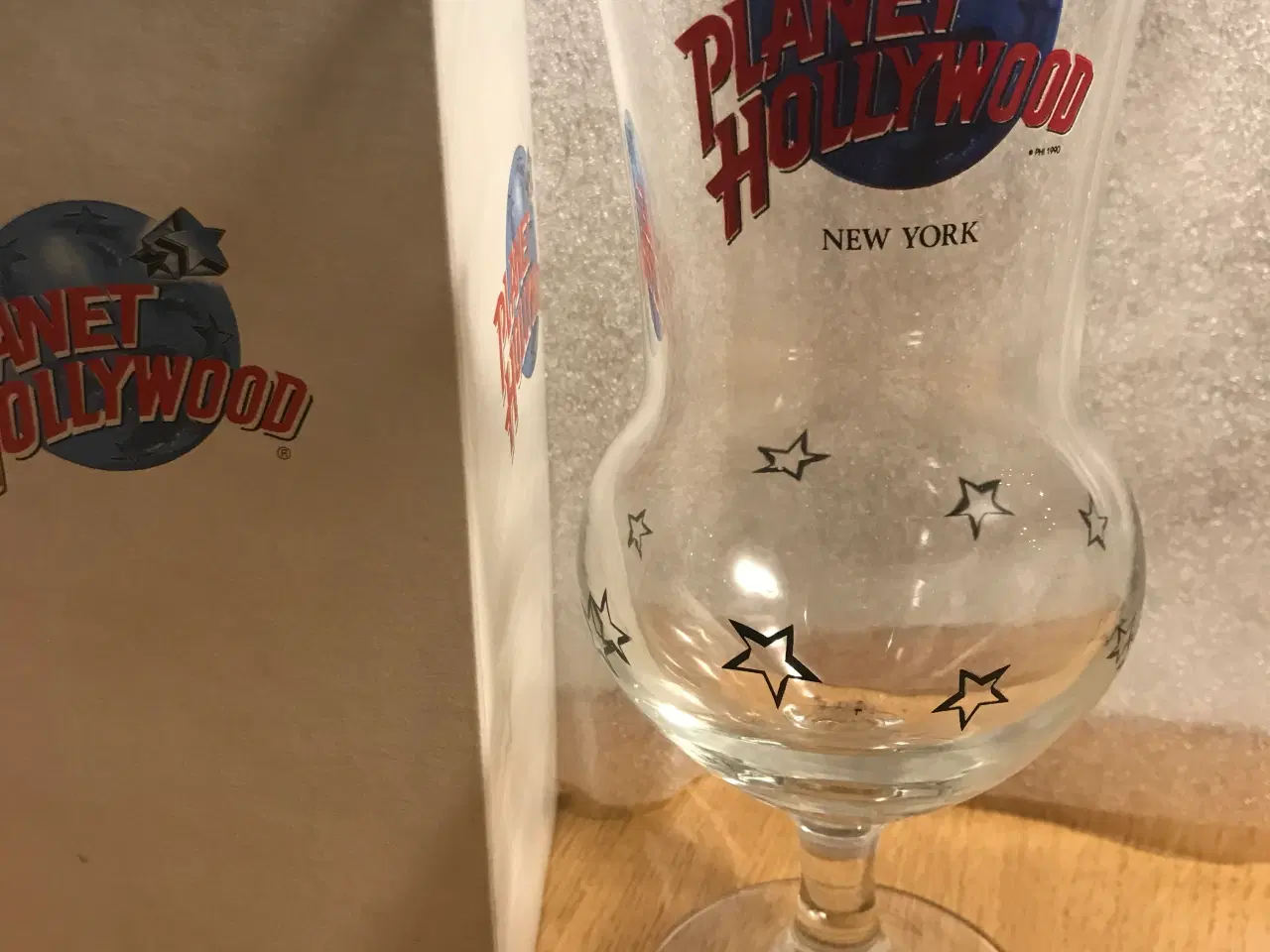 Billede 1 - Planet Hollywood Hurricane Cocktail Glas