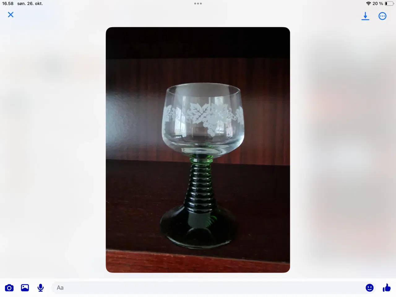 Billede 3 - Rømer glas 