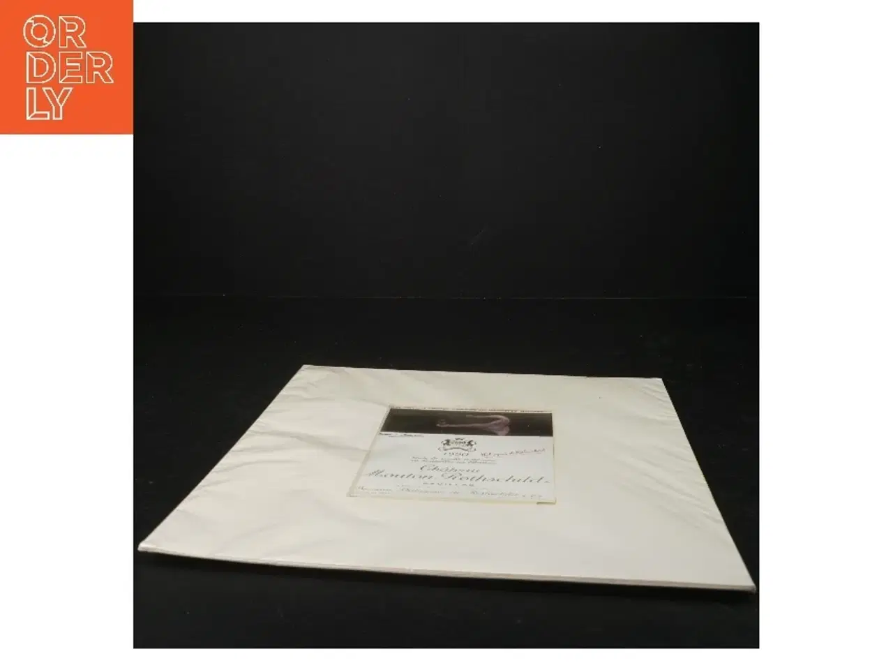 Billede 3 - Château Mouton Rothschild etiket (str svarende til normal etiket på flaske)