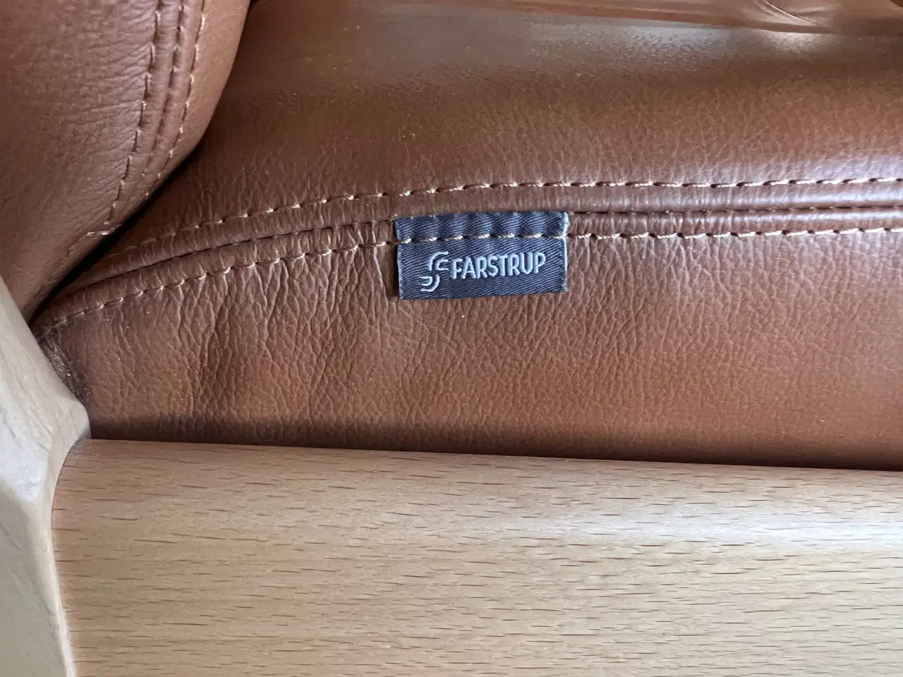 Billede 3 - Farstrup læder lænestol 