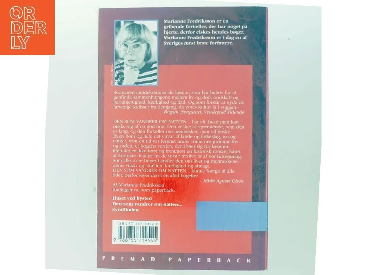 Billede 3 - Den som vandrer om natten - af Marianne Fredriksson (Bog)