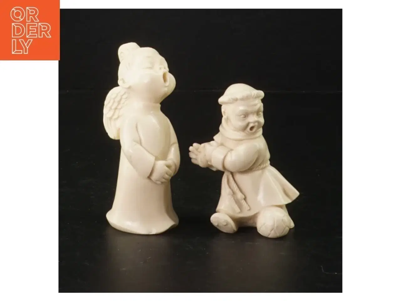 Billede 1 - Porcelænsfigurer engle (str. 10 cm)