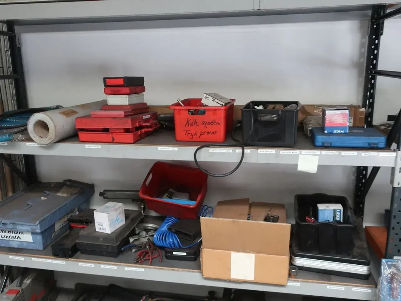 Billede 19 - Diverse forbrugsmaterialer, værktøj, biludstyr m.v.