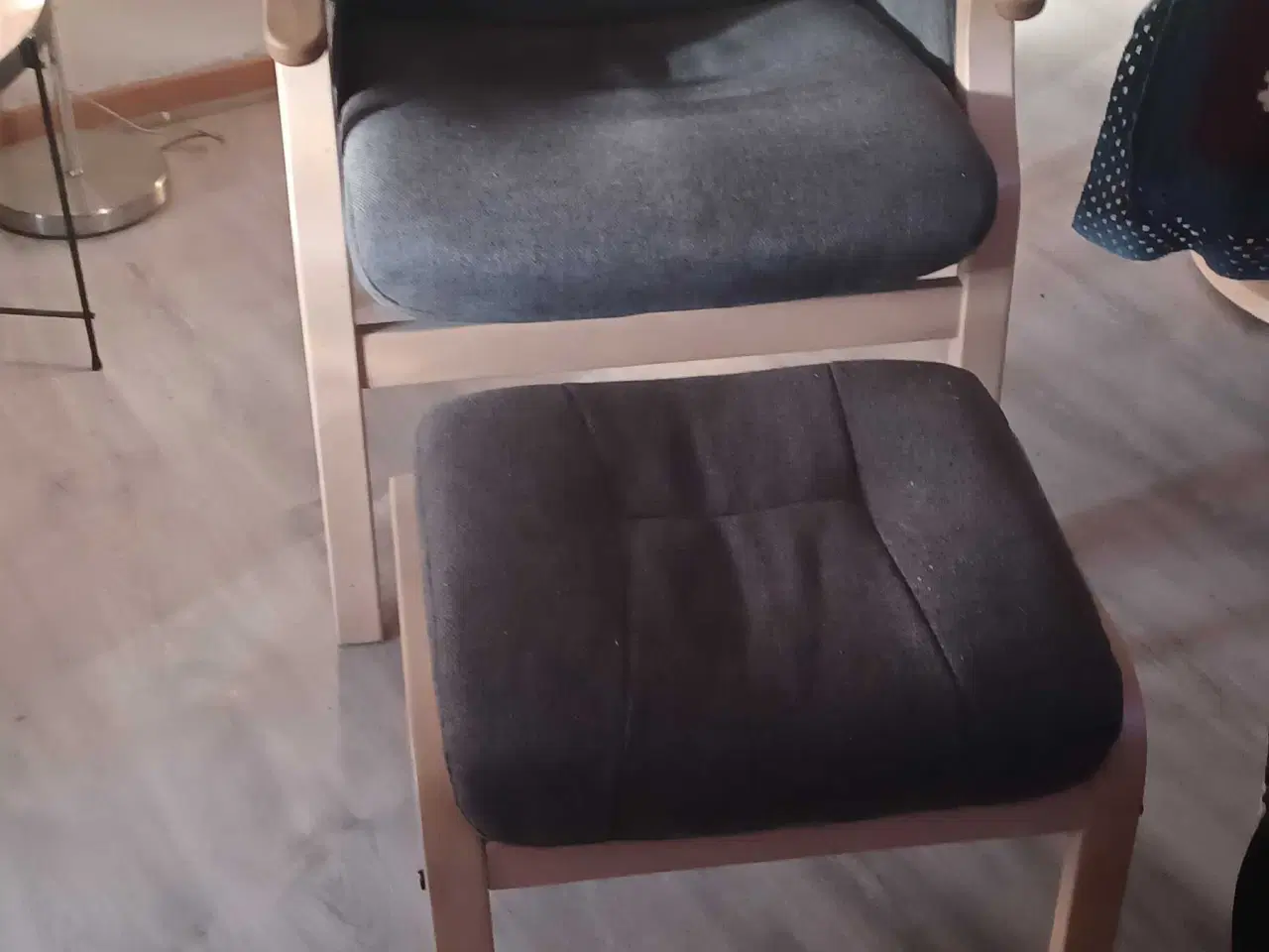 Billede 1 - Lænestol otium med skammel