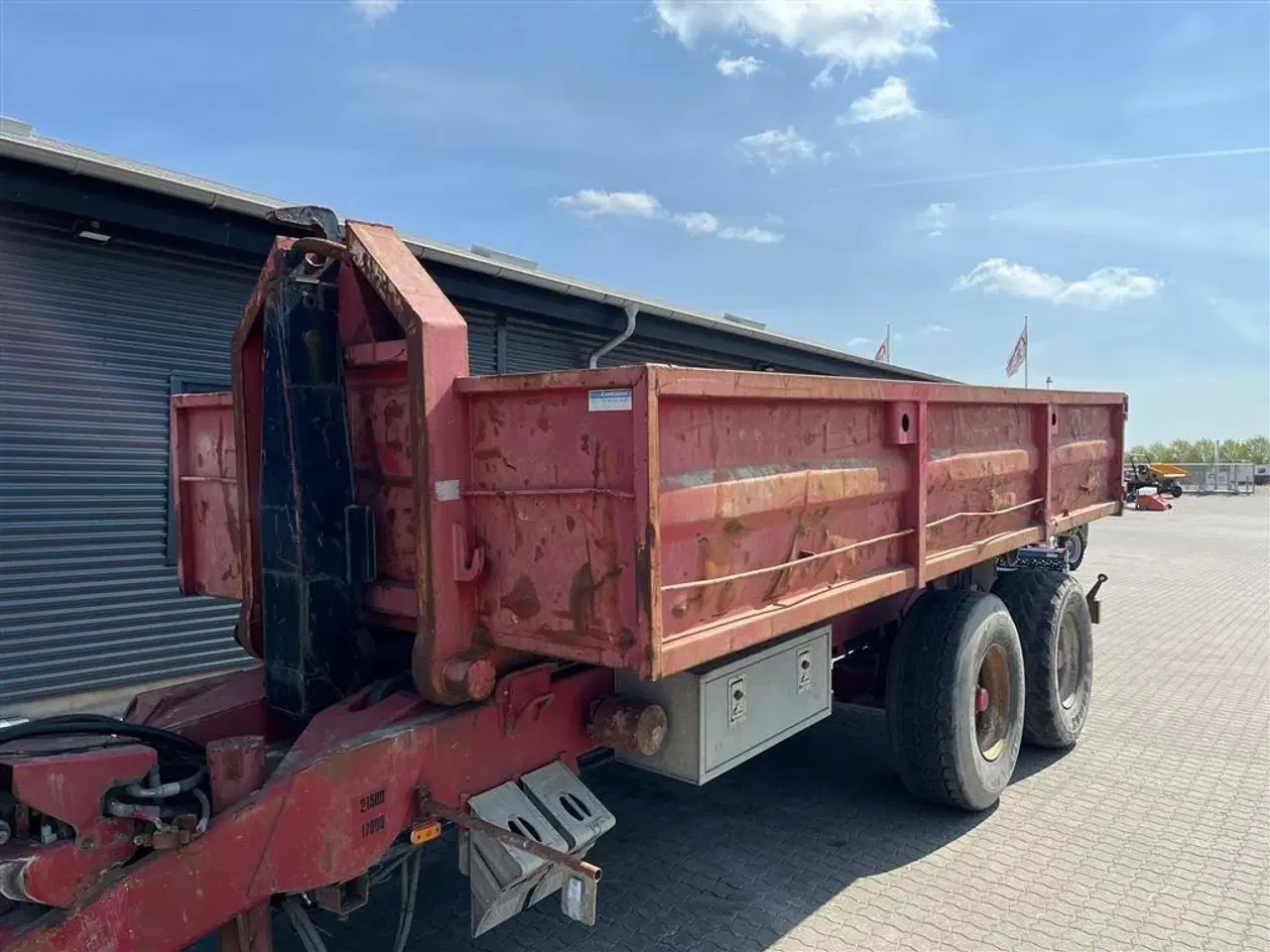 Billede 17 - Holsø HCV170 Kroghejsvogn Incl container