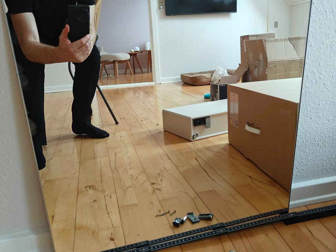 Billede 1 - Spejl 60x60 cm