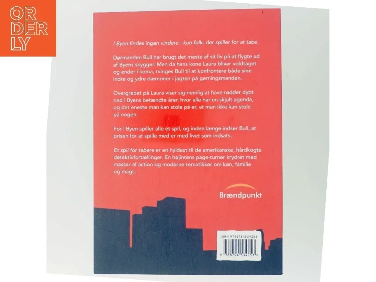 Billede 3 - Et spil for tabere : spændingsroman af Rune Nøhr (f. 1982) (Bog)