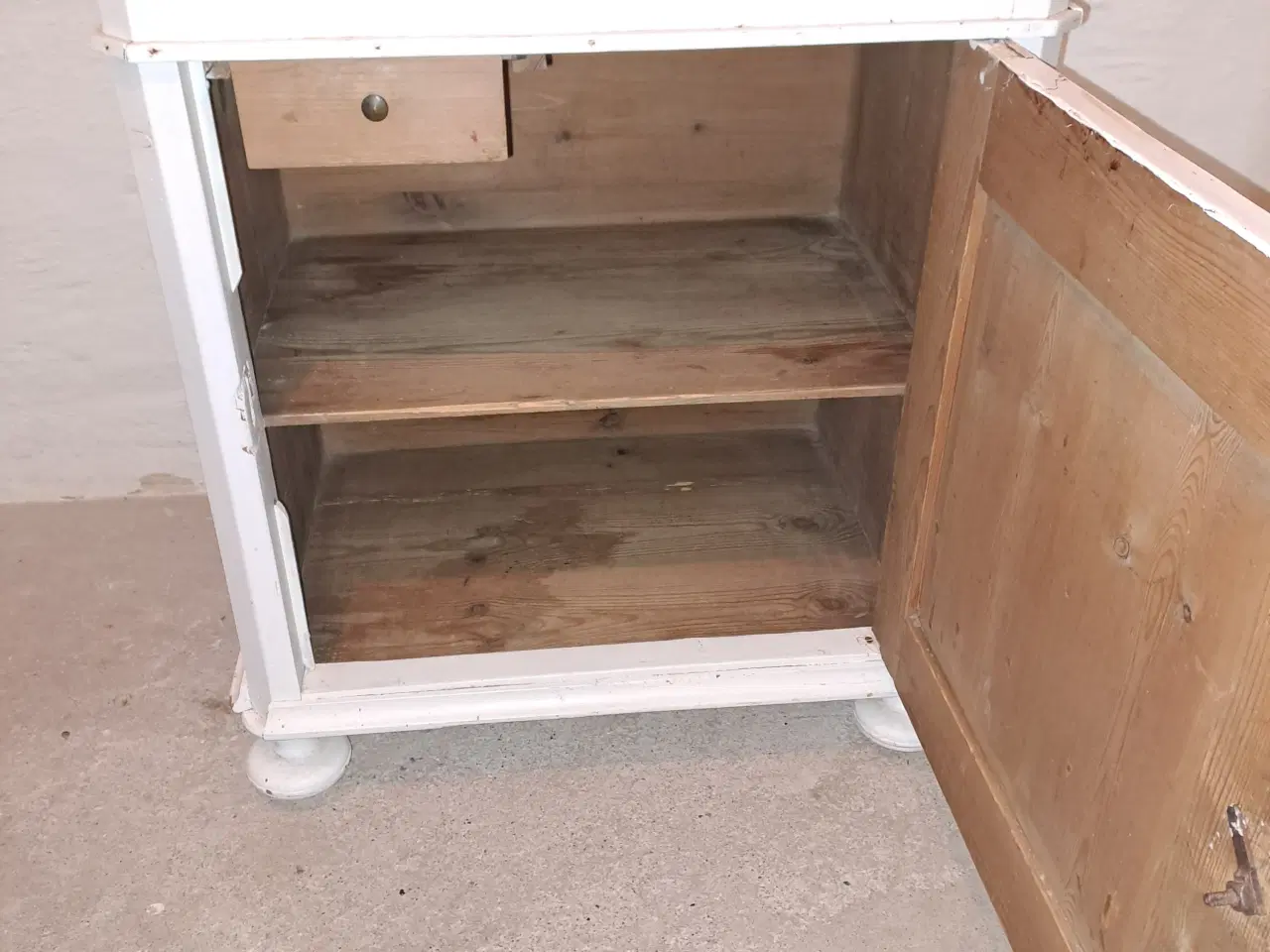 Billede 4 - Servante med marmorplade.