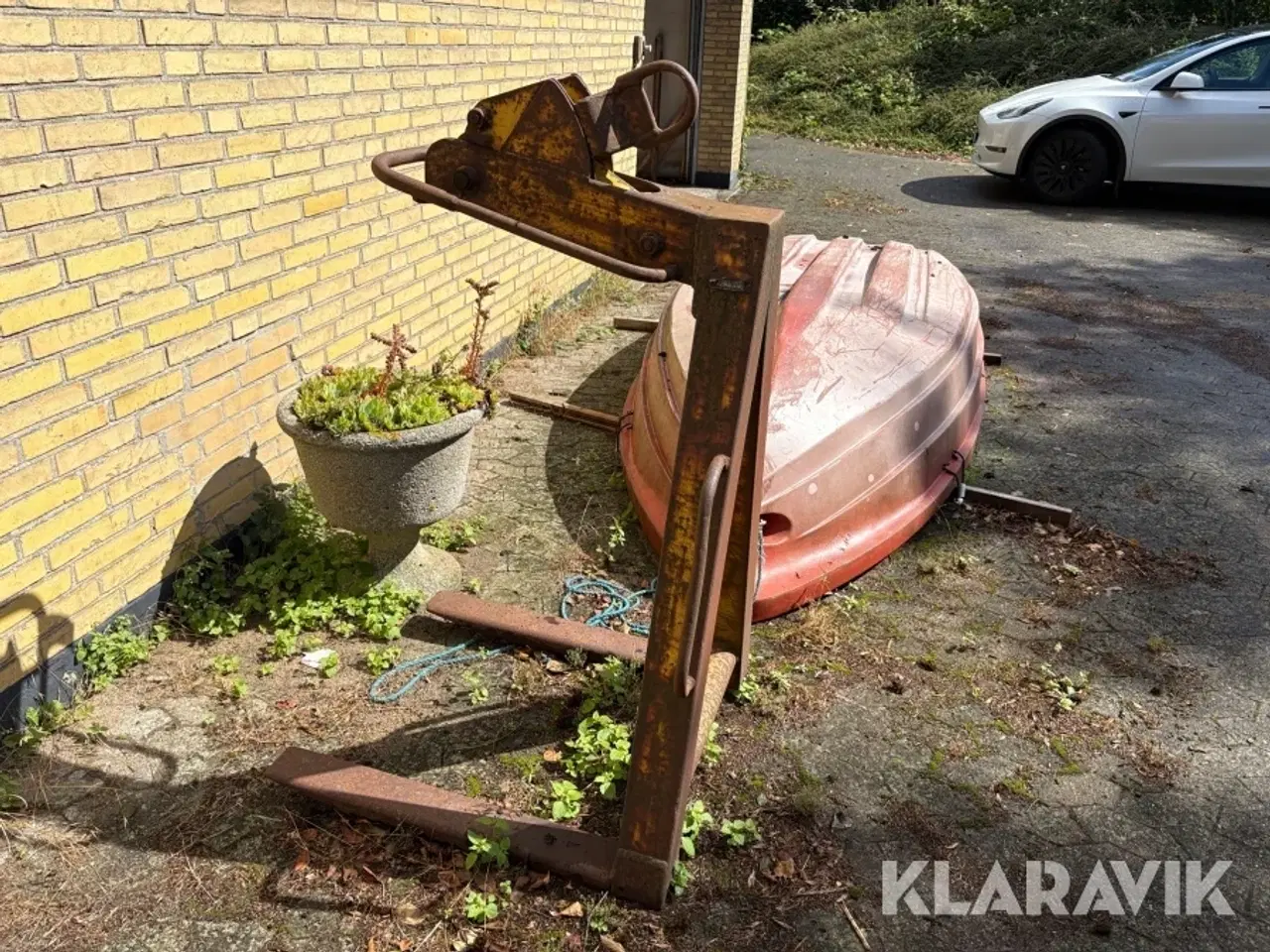 Billede 3 - Pallegafler til kran
