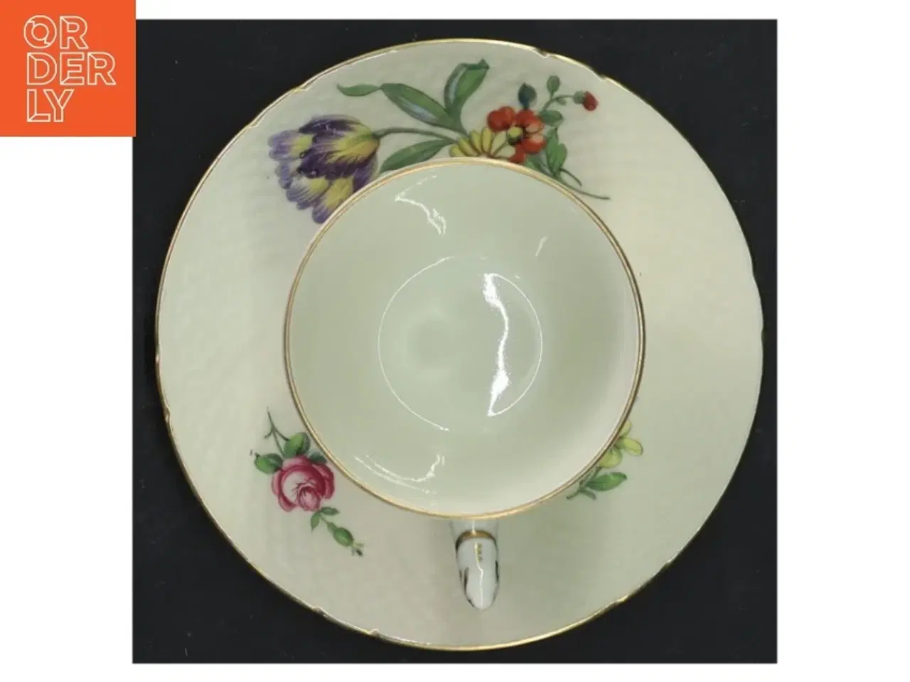 Billede 2 - B&G Saksisk Blomst kaffekop 102 (str. Ø 13,5&6x9,5 cm)