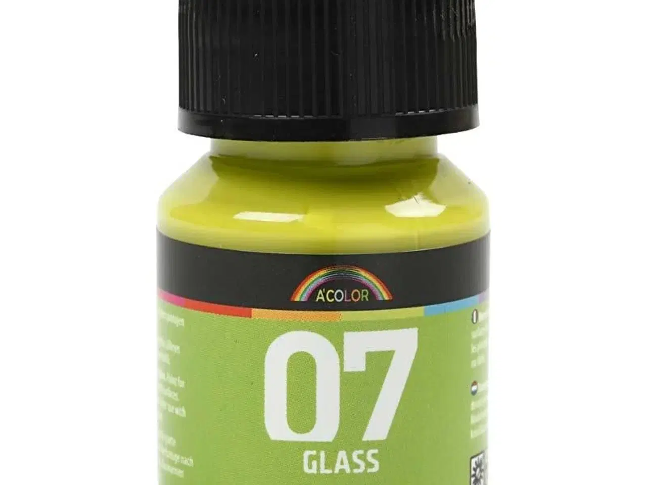 Billede 1 - A-Color Glass Lakmaling - Kiwi, 30ml